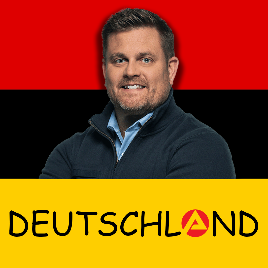 #015 Tschüss, Brian Thompson! Hello again Syrien! | DEUTSCHLAND Podcast episode artwork